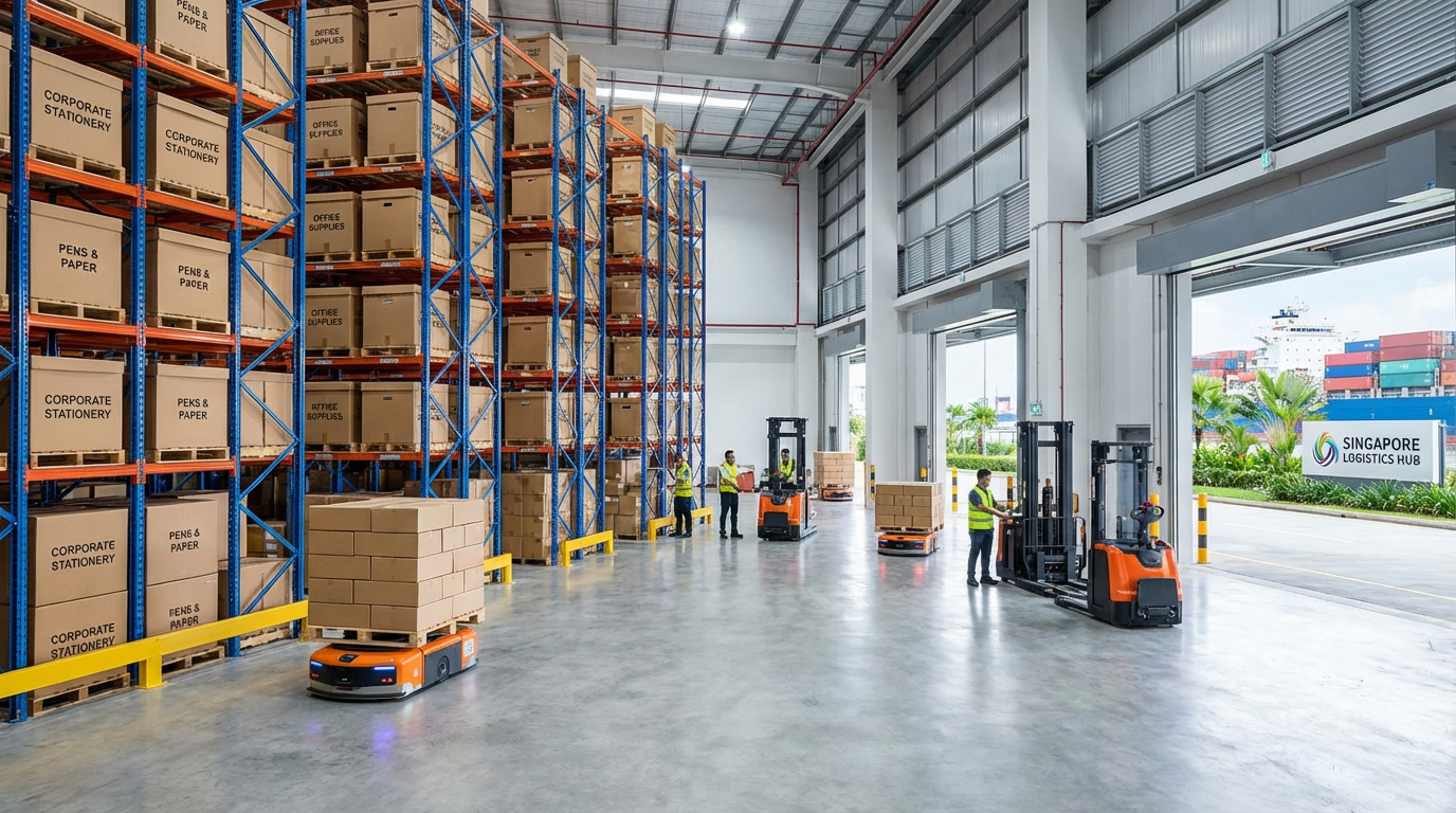 Warehouse Space Constraints in Singapore: How Limited Storage Drives Just-in-Time Stationery Ordering (And Why Bulk Discounts Don't Always Make Financial Sense)