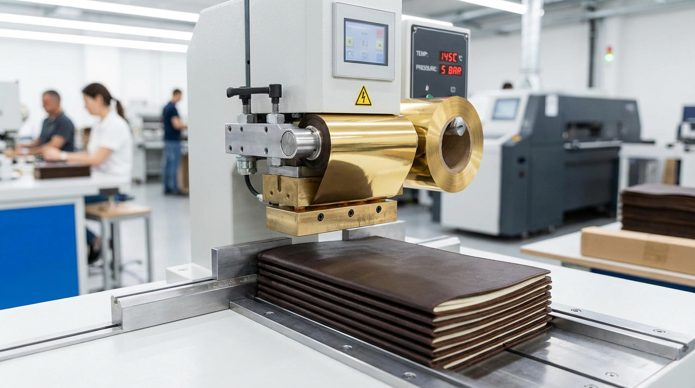Hot Stamping vs Cold Foil on Leather Notebooks: Why Temperature Control Determines Adhesion Longevity (And What Happens When Suppliers Skip the Dwell Time Test)