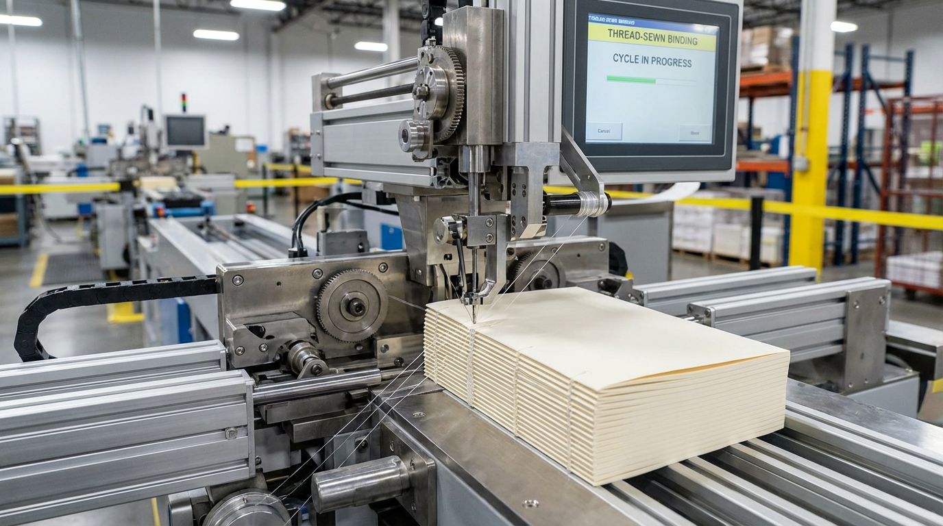 Thread-Sewn vs. Glue-Bound Notebooks: A Technical Analysis of B2B Durability