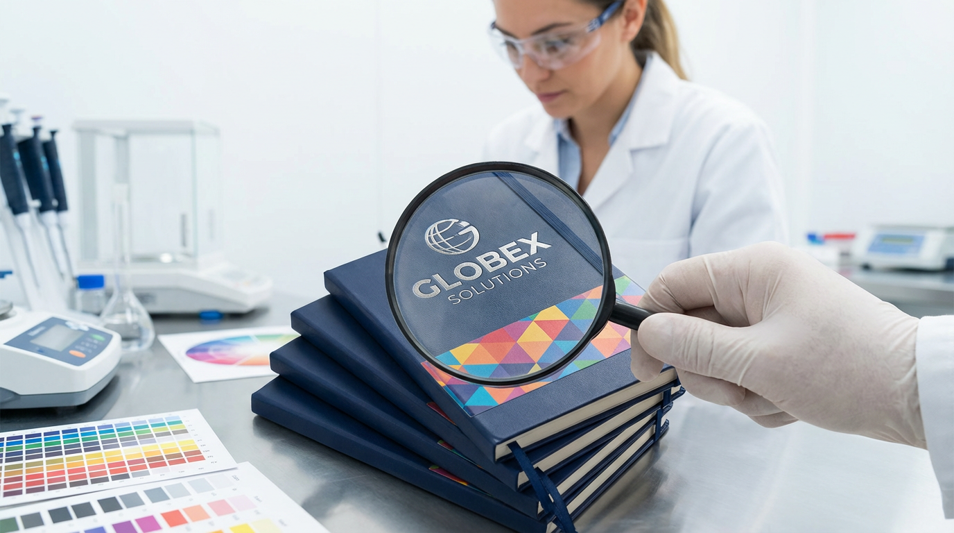 Color Fastness Testing for Corporate Brand Identity Stationery