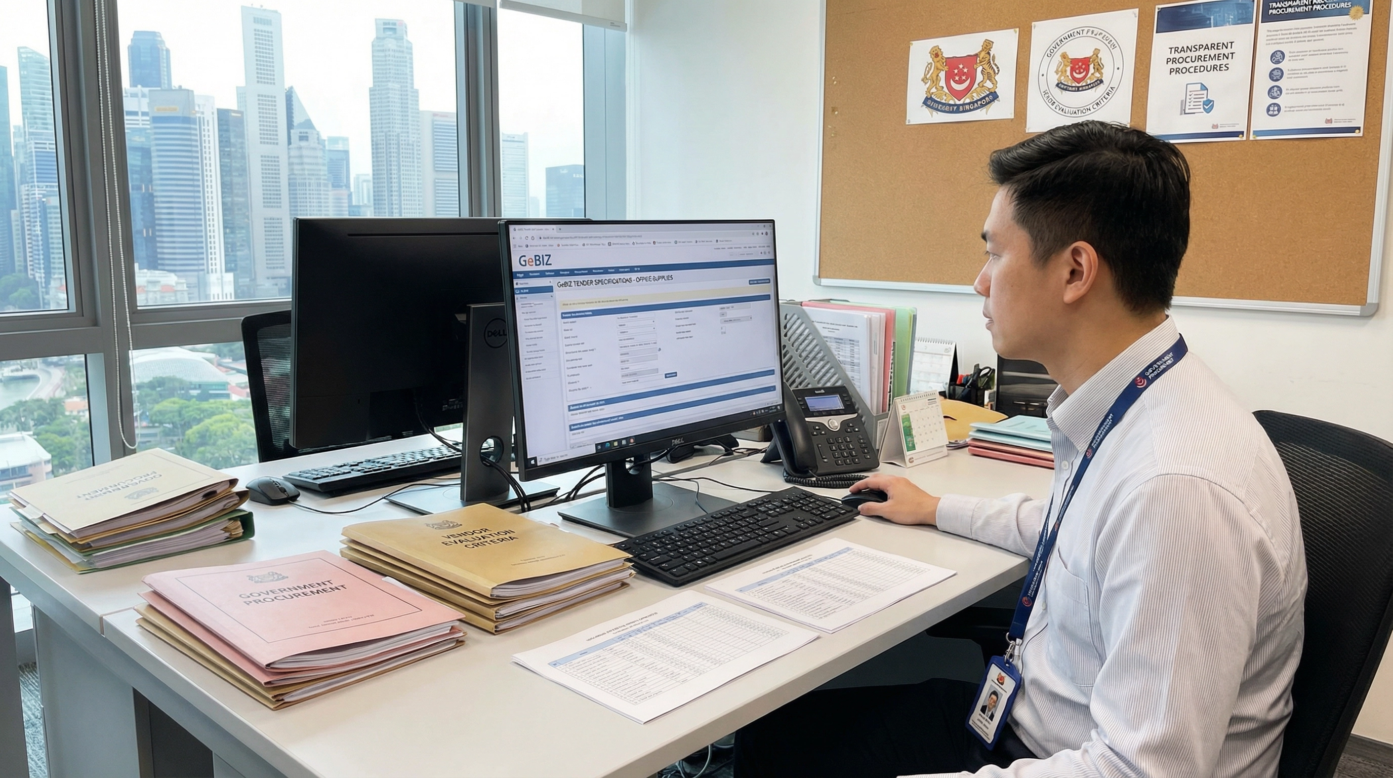 Singapore Government Tender Requirements (GeBIZ): How to Win Office Supplies Contracts in Public Sector Procurement