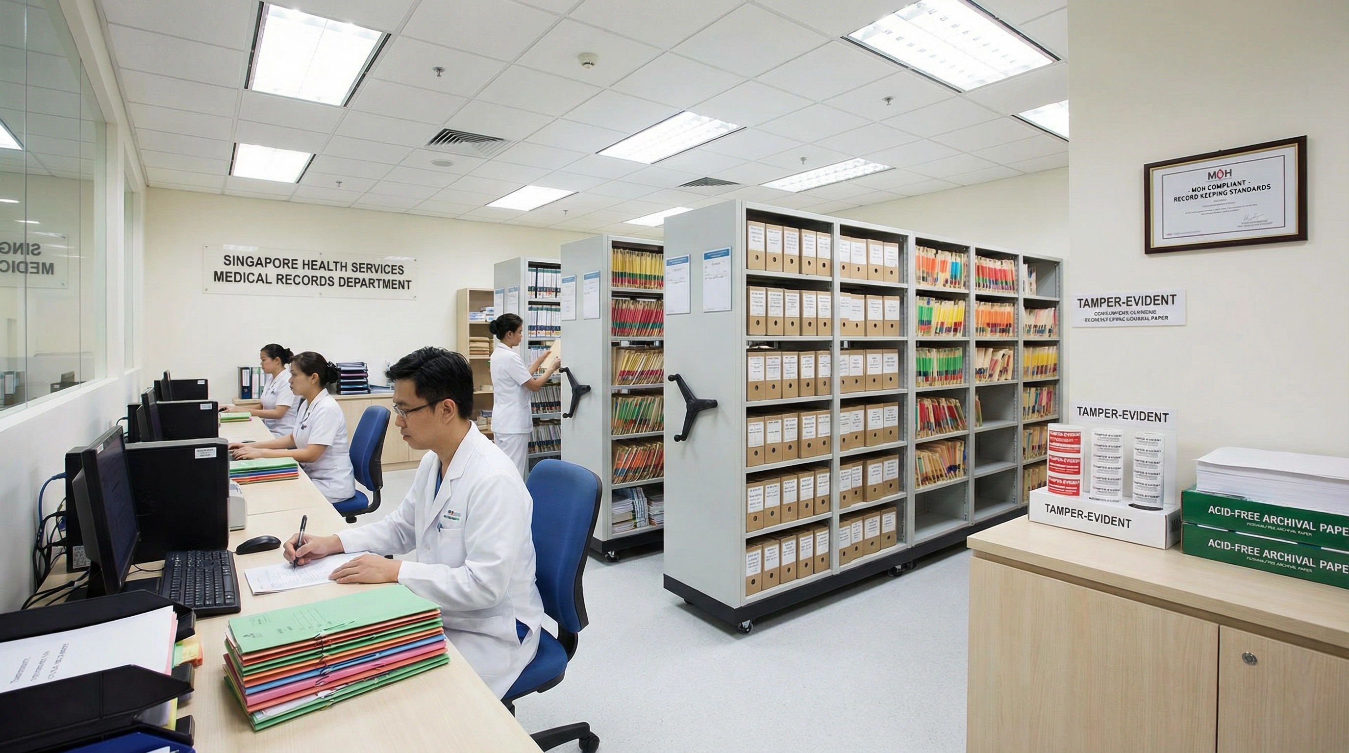 Singapore Healthcare Sector Stationery Compliance: How MOH Guidelines Affect Medical Record-Keeping Materials