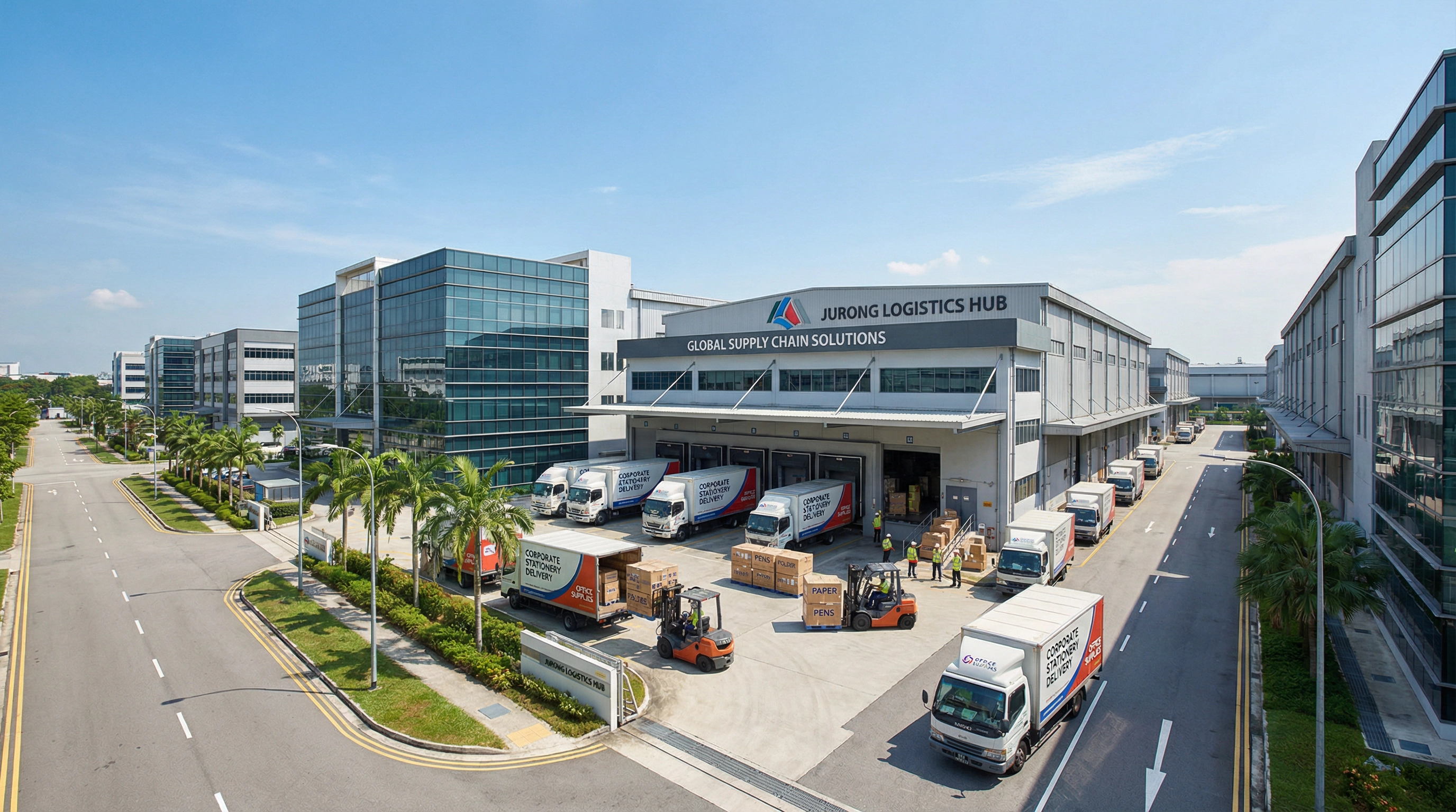 Jurong Industrial Estate Bulk Delivery Logistics: How Warehouse Consolidation Affects Corporate Stationery Lead Times