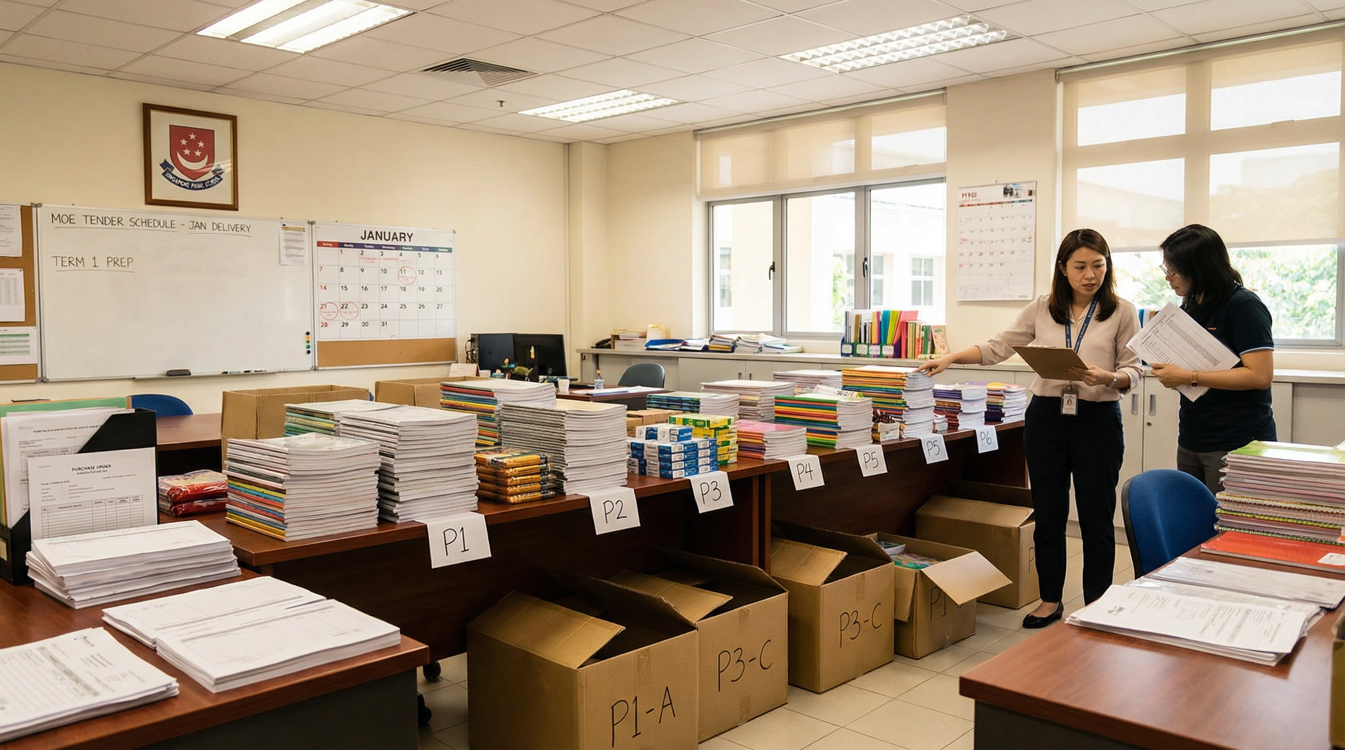Singapore Education Sector Back-to-School Procurement Cycles: MOE Tender Schedules and Term-Based Demand Patterns